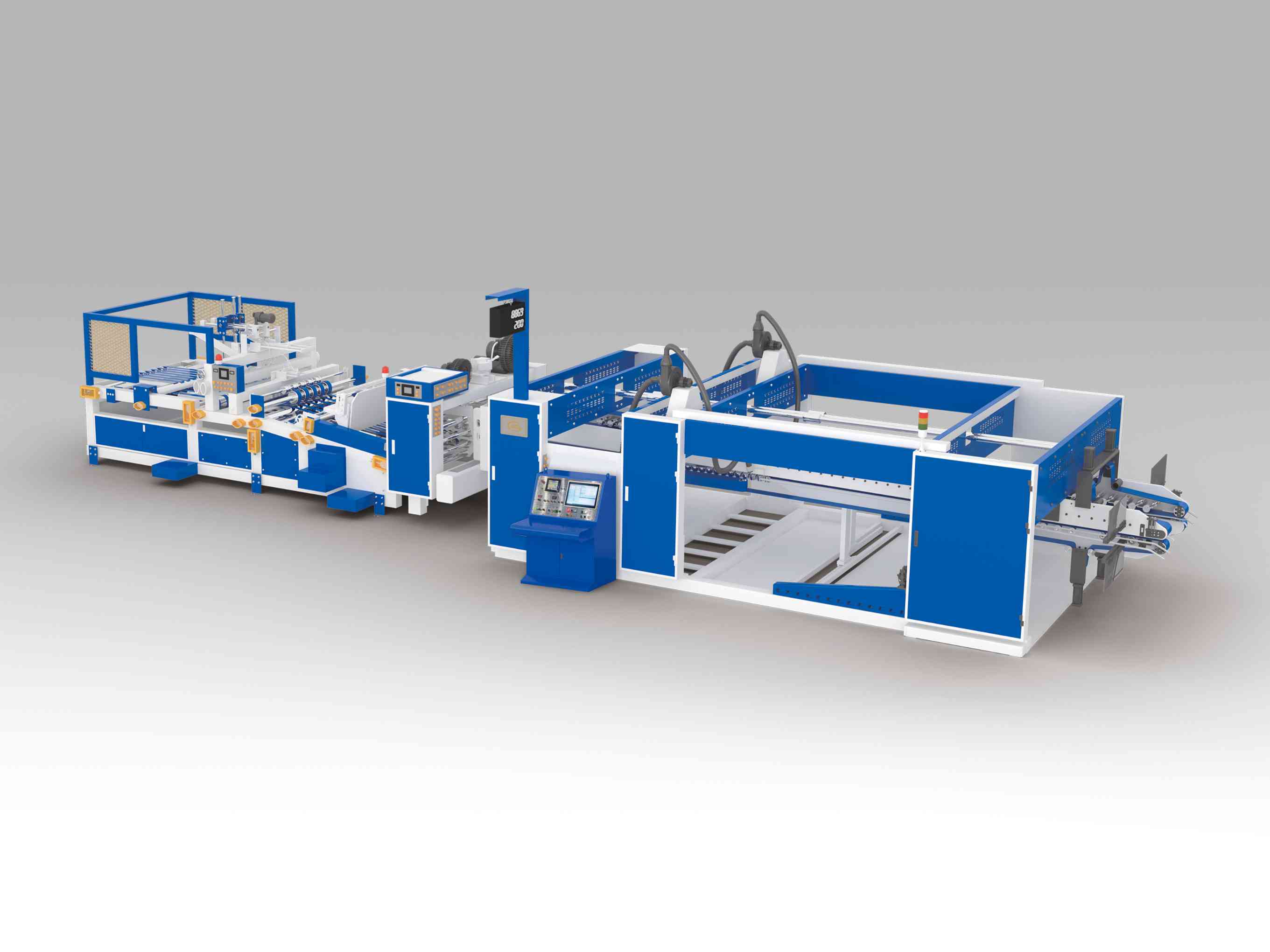 automatic carton folder gluer